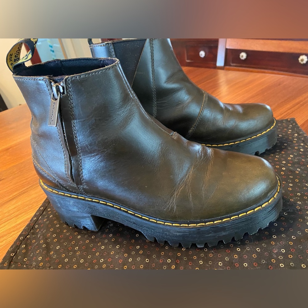 Dr. Marten Heeled Boots